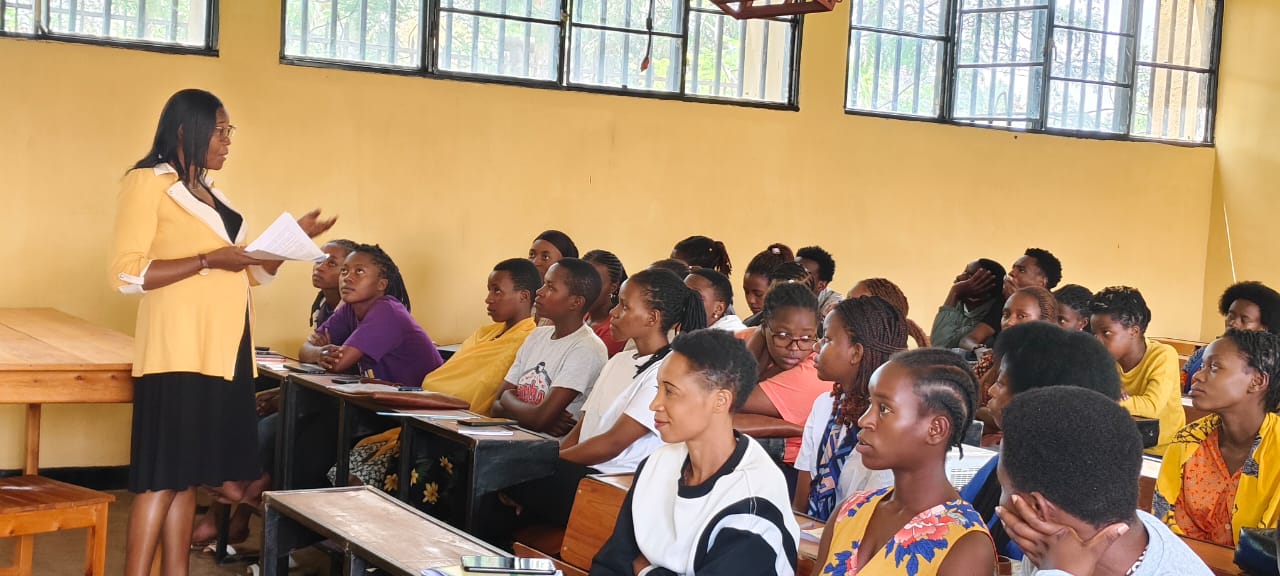 Students in discussion