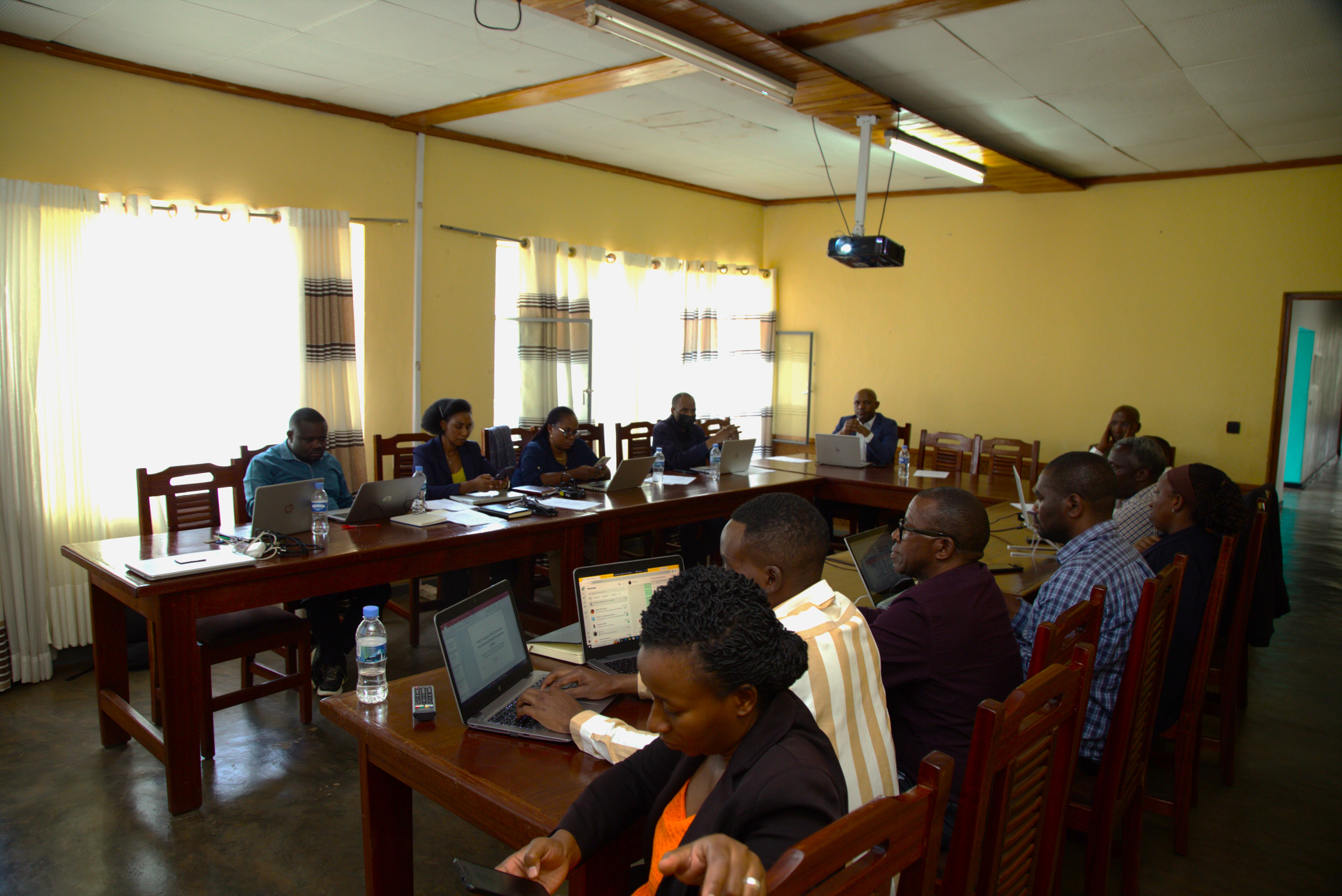 Participants during the GreenTech Mobility Project seminar