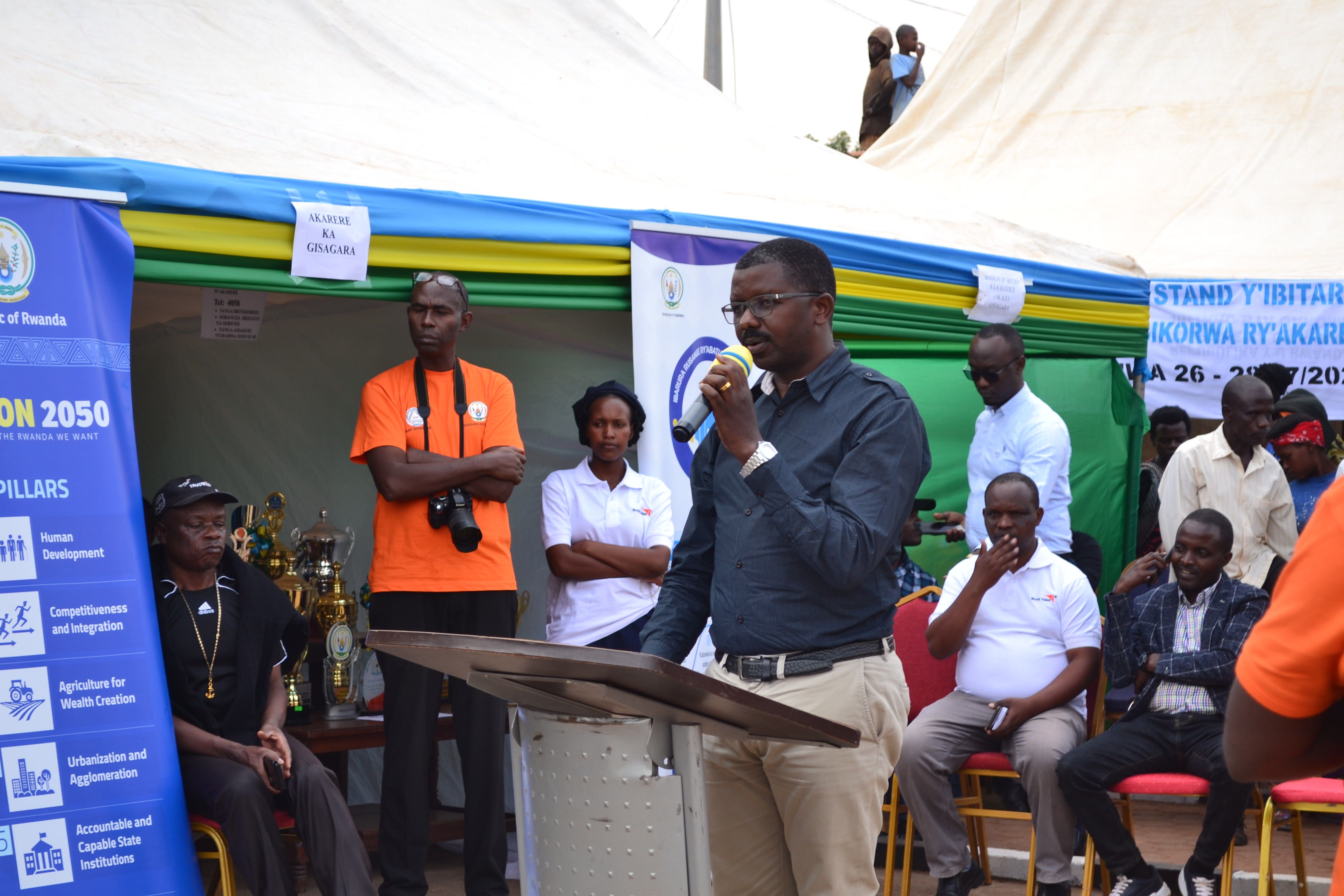 CUR participated In the event Imurika bikorwa ry'abafatanya bikorwa b'akarere ka Gisagara